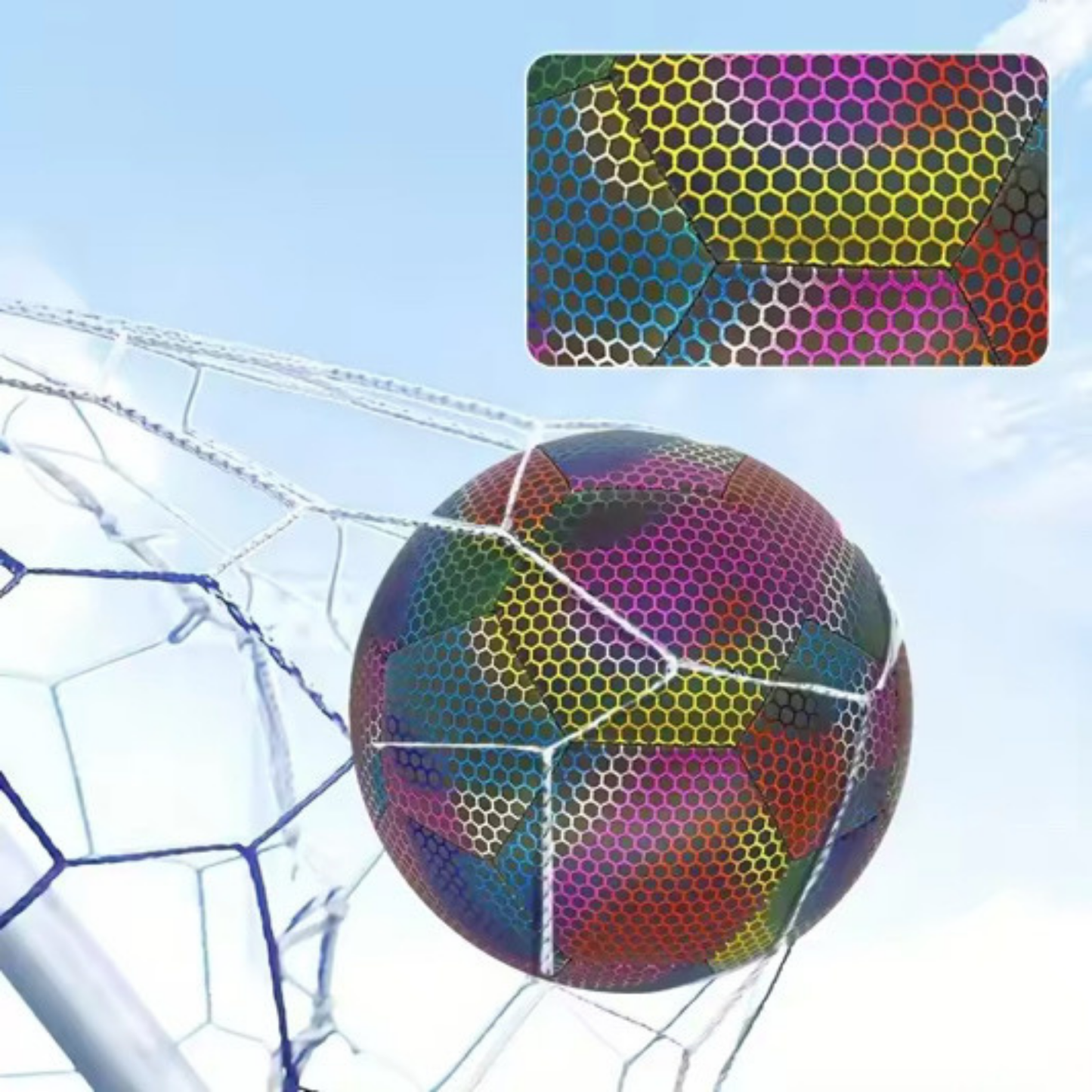 Game on 10 Holographic Soccer Ball