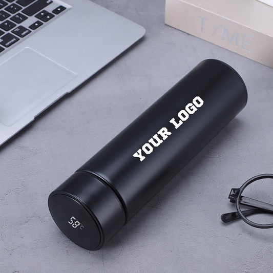 Custom Smart LED Temperature Display Water Bottle