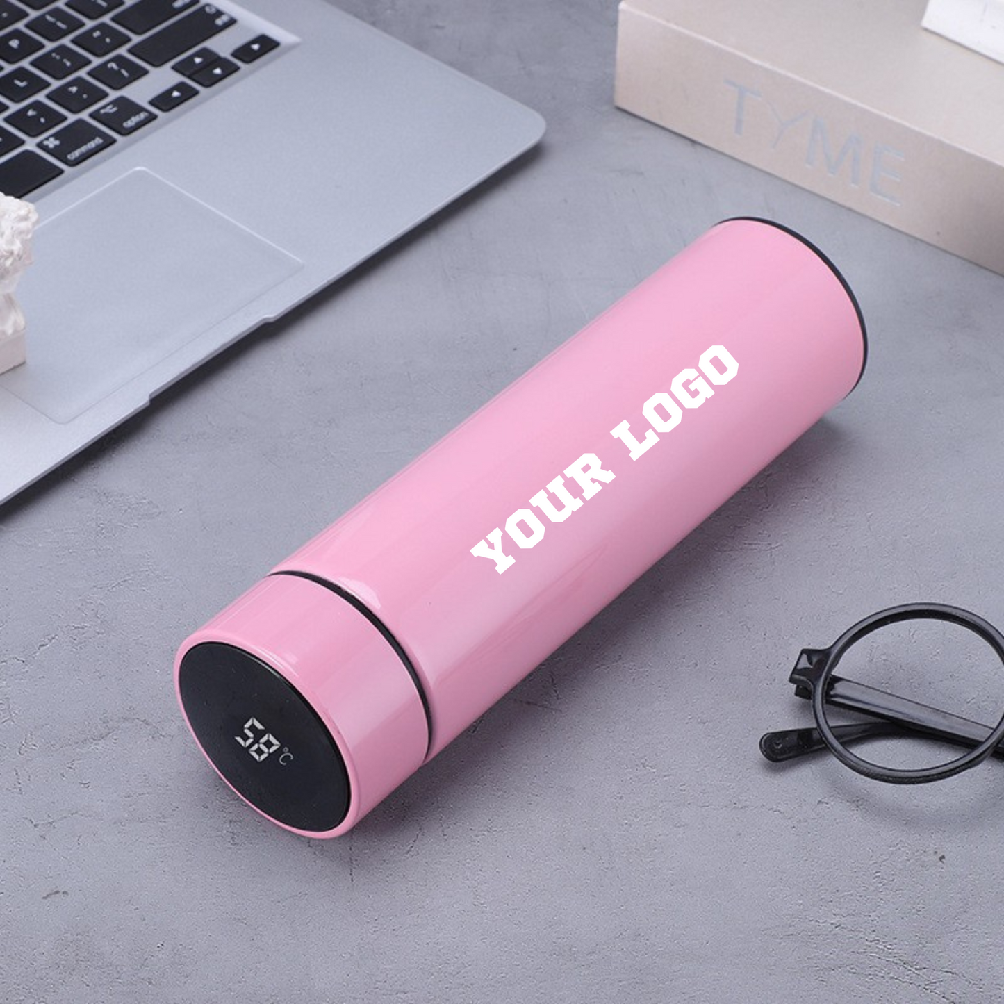 Custom Smart LED Temperature Display Water Bottle
