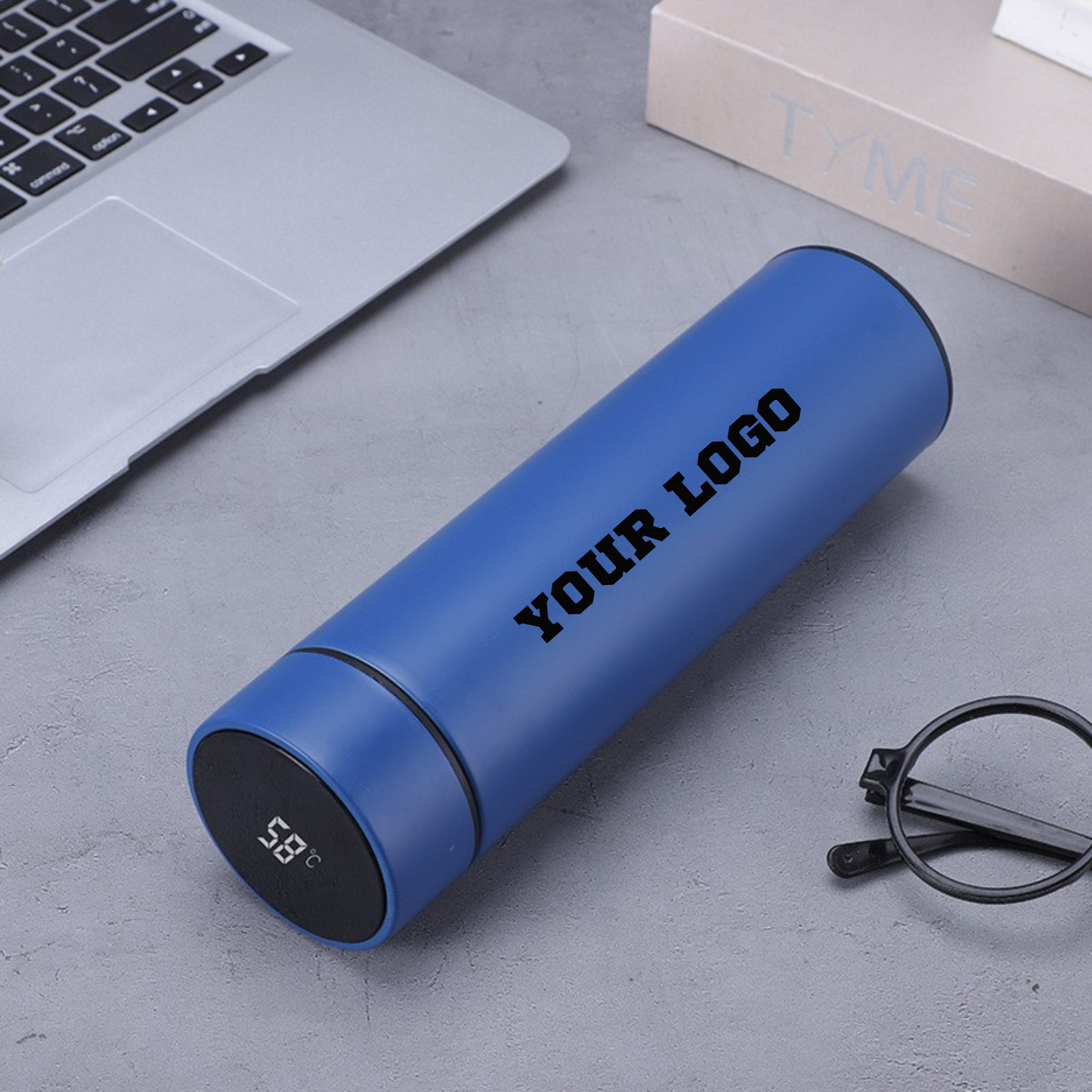 Custom Smart LED Temperature Display Water Bottle