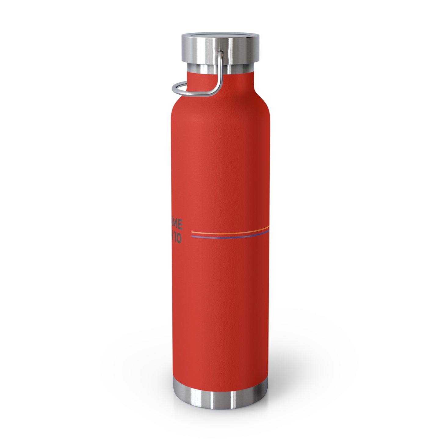 Game on 10 Copper Insulated Water Bottle