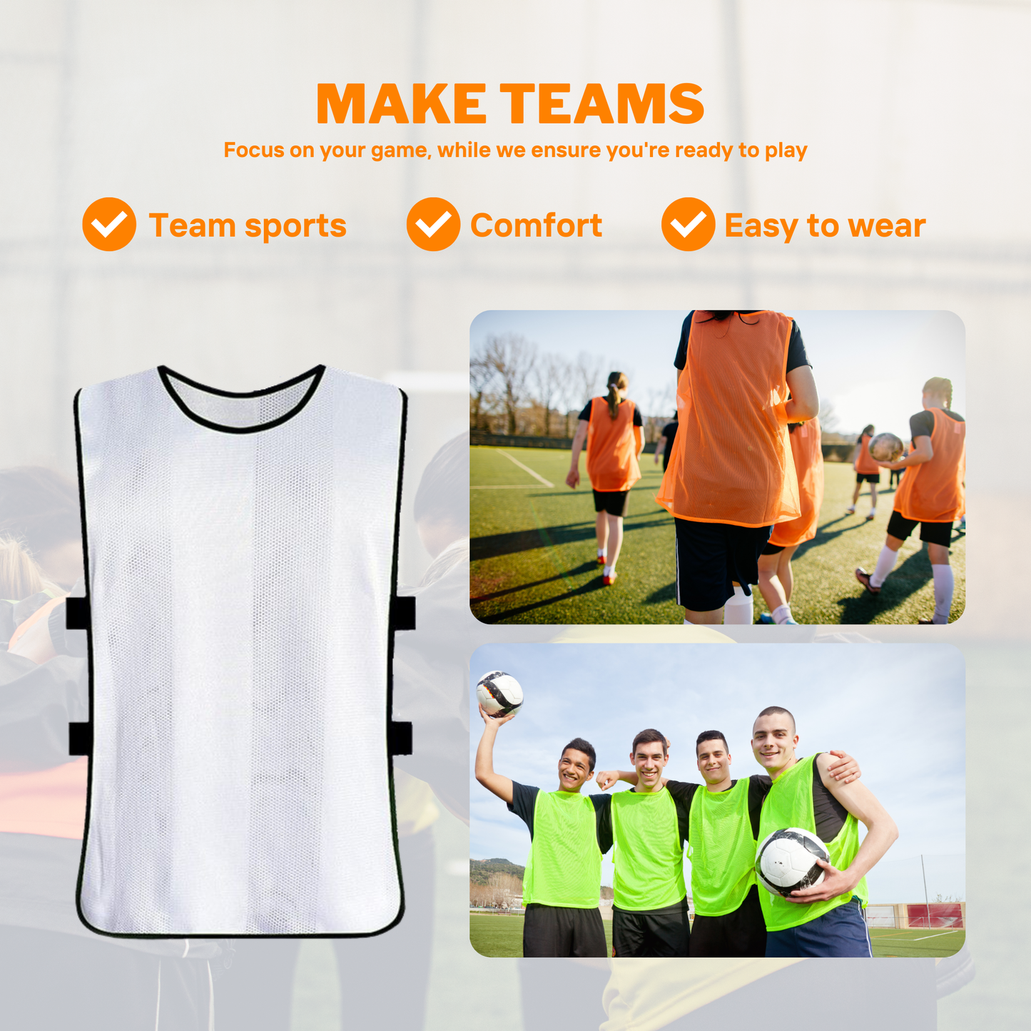 Sports Pinnies