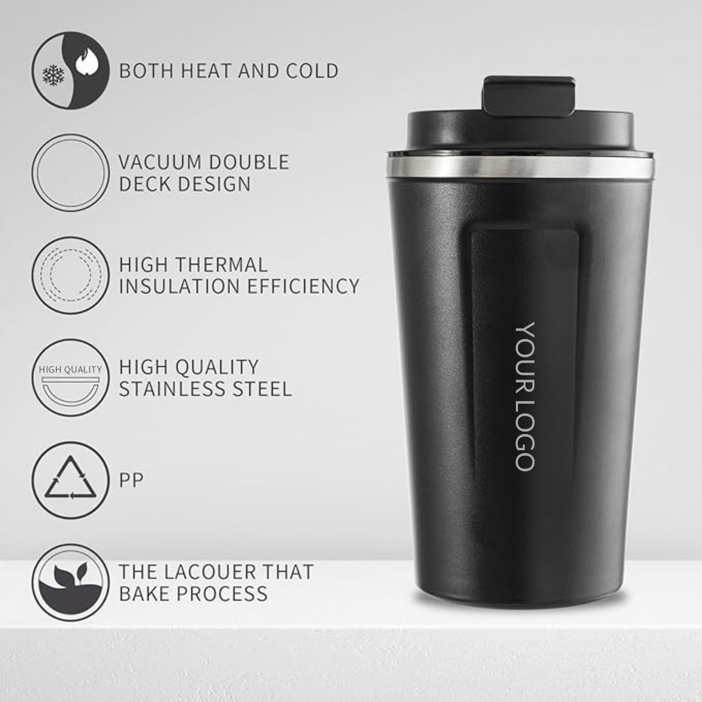 Custom Temperature Display Coffee Mug