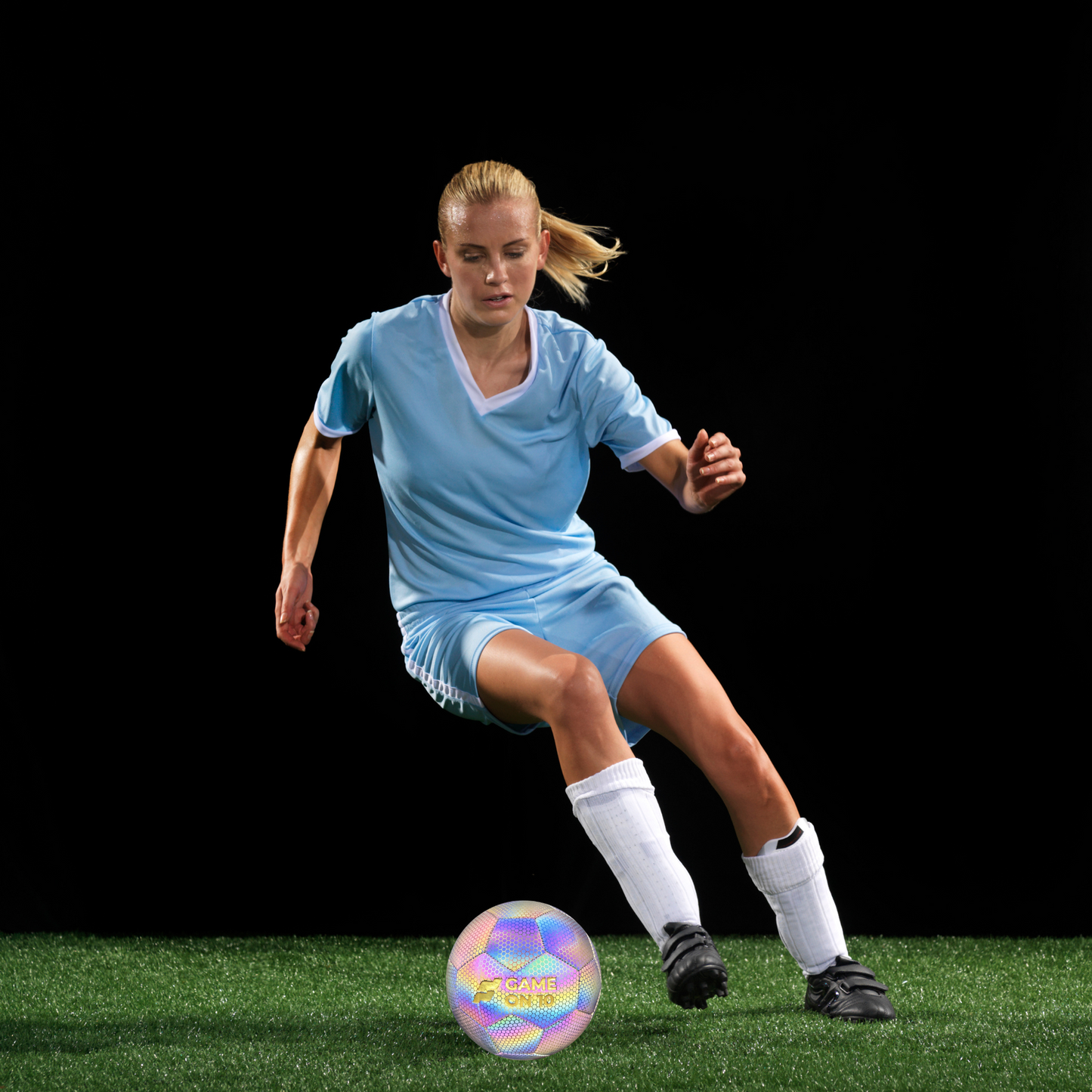 Game on 10 Holographic Soccer Ball