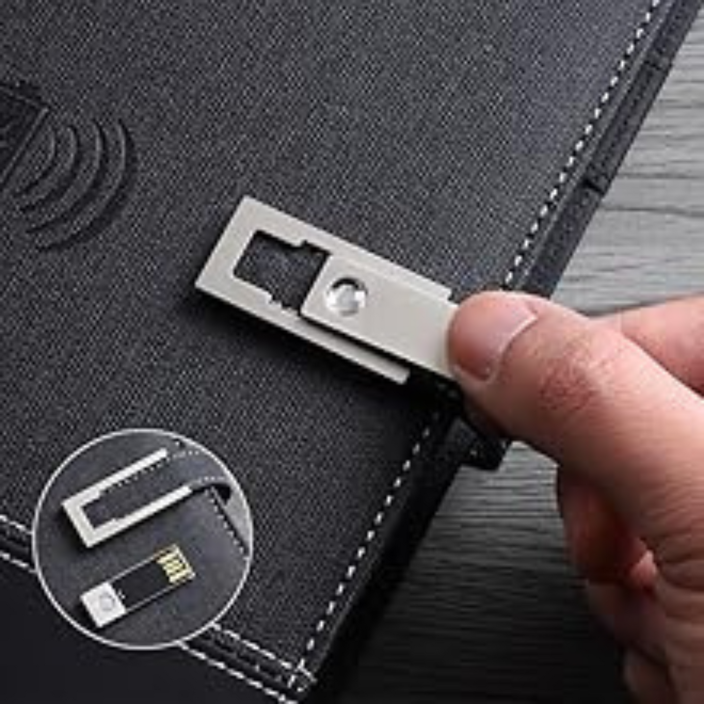 Custom Smart Notebook with Power Bank