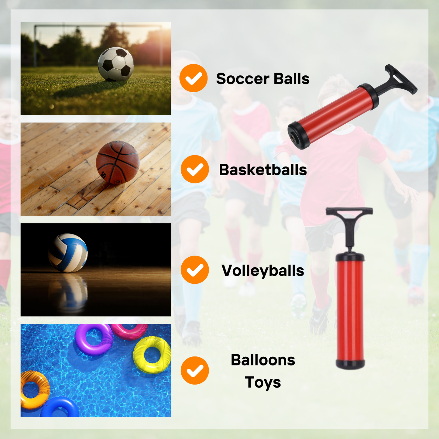 Sports Ball Air Pump