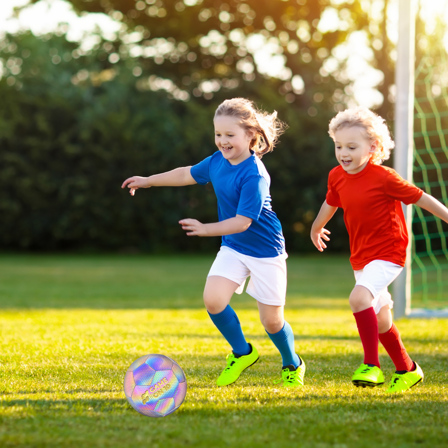 Game on 10 Holographic Soccer Ball