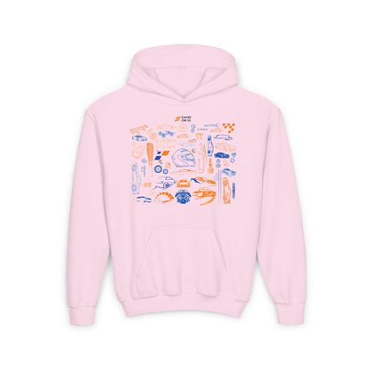 Game on 10 Start Youth Hoodie