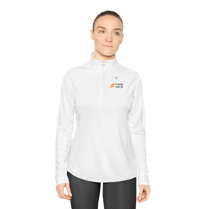 Game on 10 Women Athletic Quarter-Zip Pullover