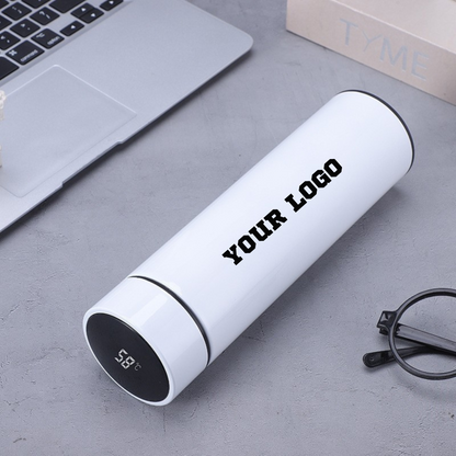 Custom Smart LED Temperature Display Water Bottle