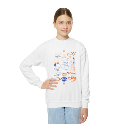 Game on 10 Start Youth Crewneck Sweatshirt