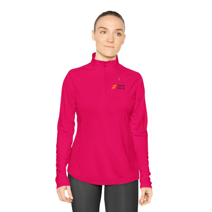 Game on 10 Women Athletic Quarter-Zip Pullover